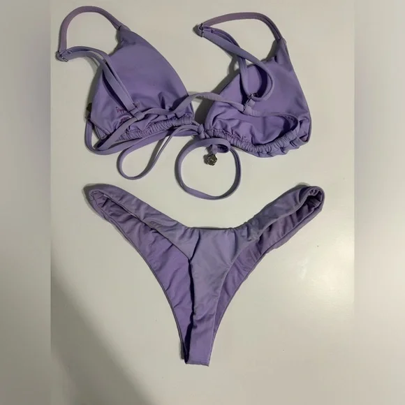 Dippin daisys purple bikini set - Picture 4 of 6